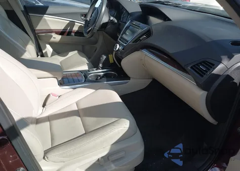 2014 Acura Mdx Technology Package z USA, uszkodzony, nr VIN 5FRYD4H43EB004072